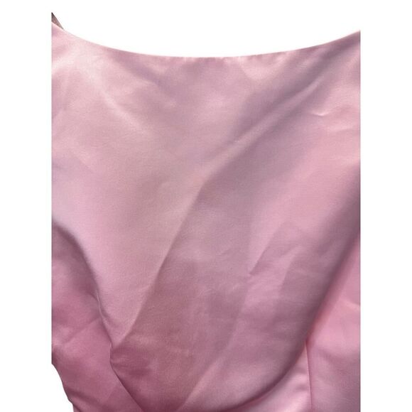 Reformation Zenni Light Pink Sleeveless Mini Dress Formal sz 2 - Picture 6 of 12